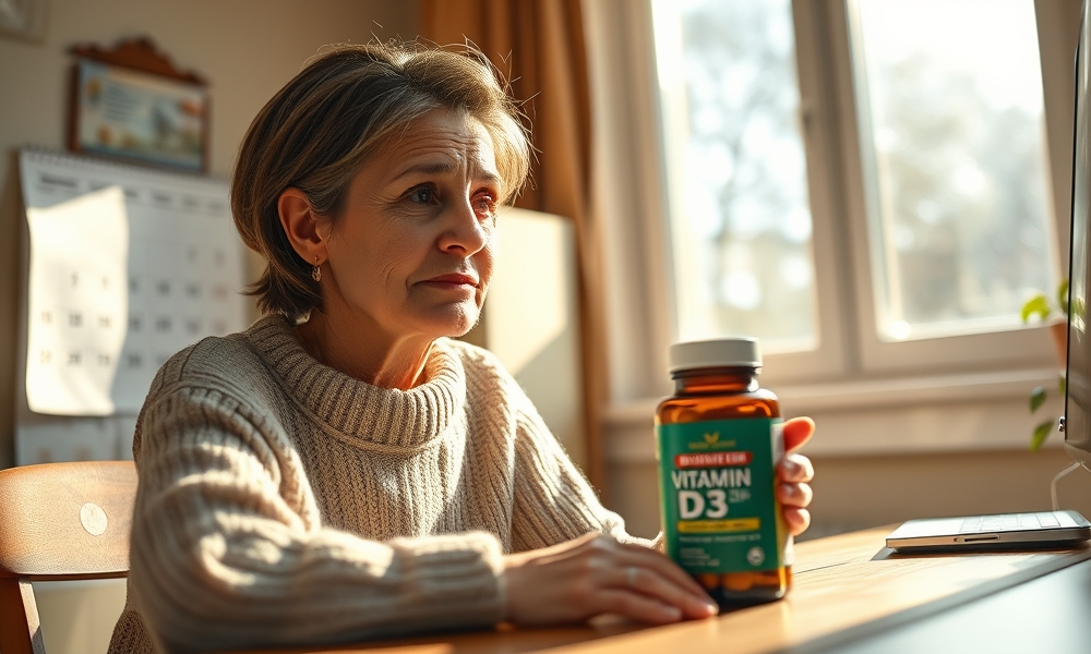 Grafika wiodąca dla artykułu dlaczego spada poziom witaminy d3