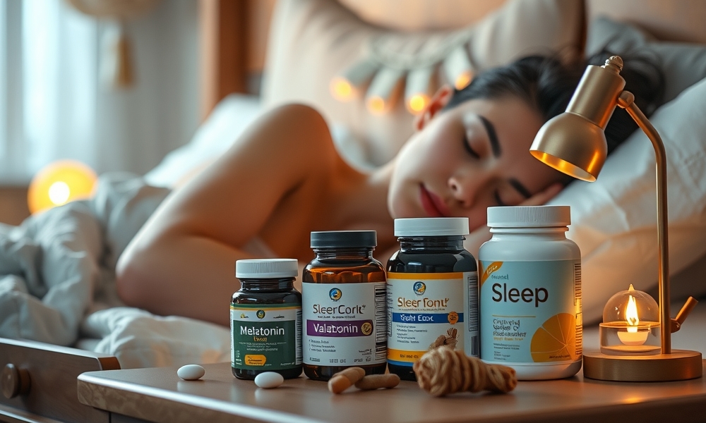 Grafika wiodąca dla artykułu Jakie suplementy pomagają na sen?